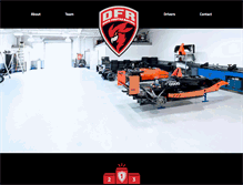 Tablet Screenshot of davefreitasracing.com